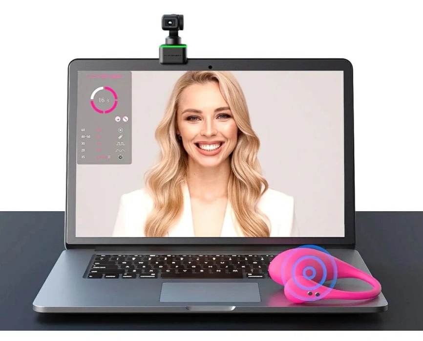 4К веб-камера с искусственным интеллектом Lovense WebCam, для стрима, активация чаевыми фото 9