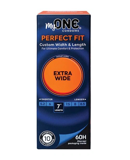 Презервативы MyONE Extra Wide 10 шт, картонная коробка фото 1