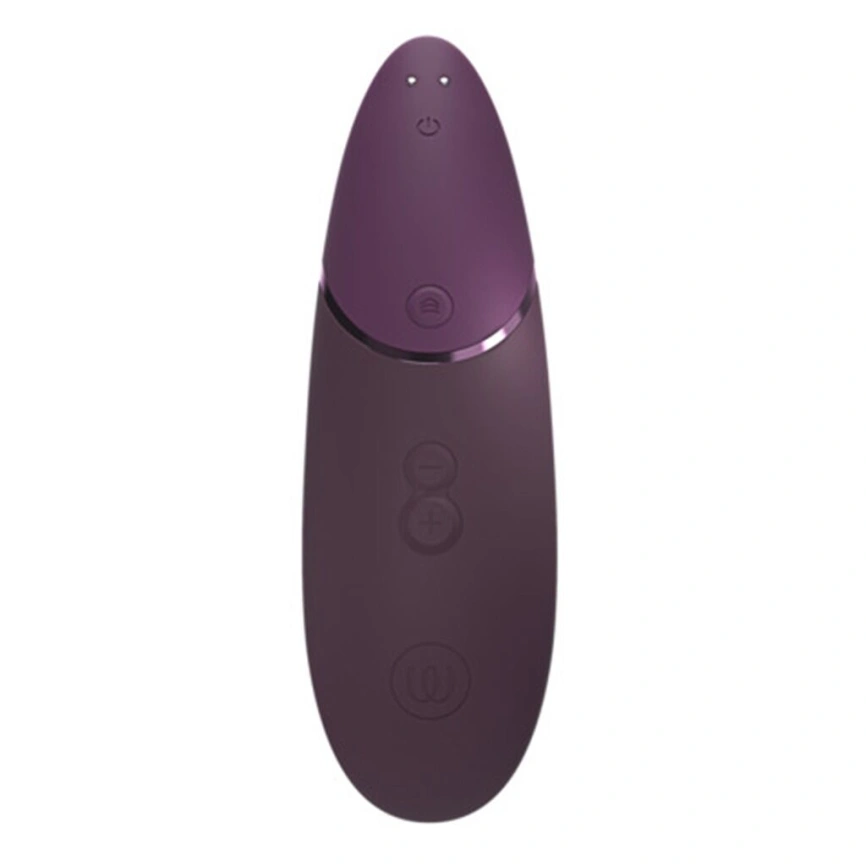 Вакуумный клиторальный стимулятор Womanizer Next Dark Purple, 3D Pleasure Air, 14 уровней интенсивности фото 4
