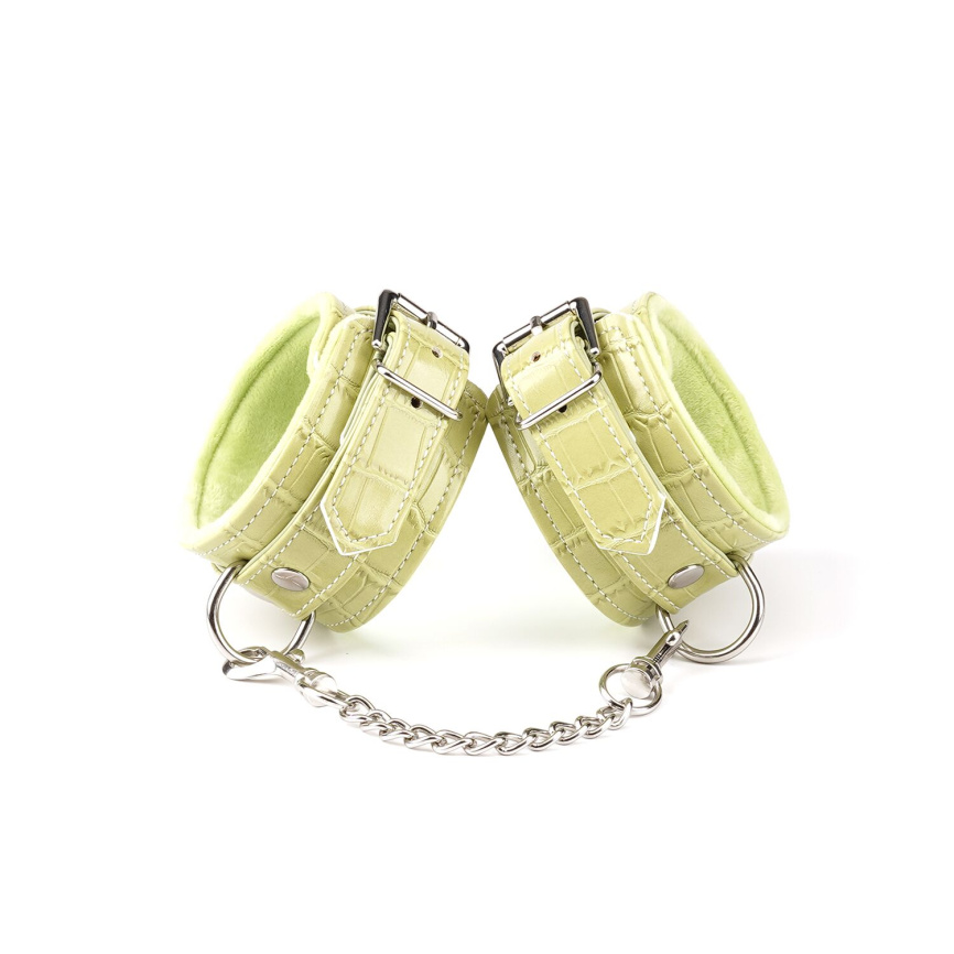 БДСМ-набір для початківців Liebe Seele Macaron 9pcs Bondage Kit-Melon, 9 предметів, мініванд фото 11