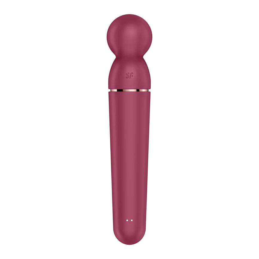 Вибромассажер Satisfyer Planet Wand-er Berry/Rosegold, очень мощный, беспроводной фото 3