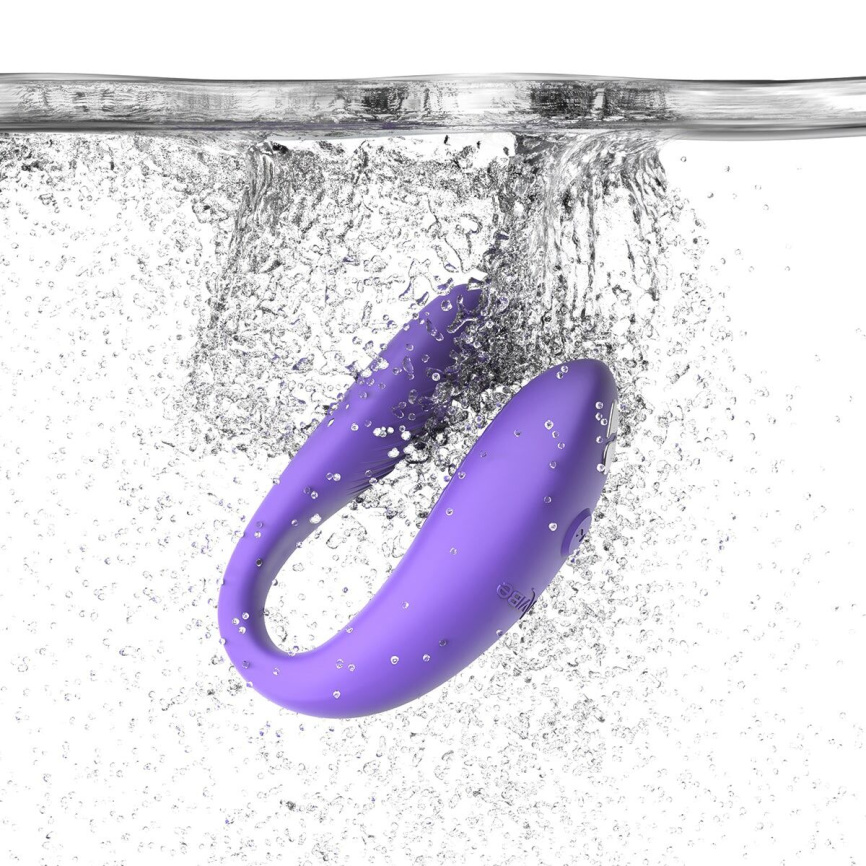 Смарт-вібратор для пар We-Vibe Sync GO Light Purple, тревел-кейс фото 6