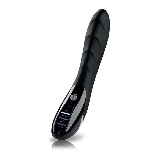 Вибратор с электростимуляцией Mystim Sizzling Simon eStim Black, миостимулятор фото 1
