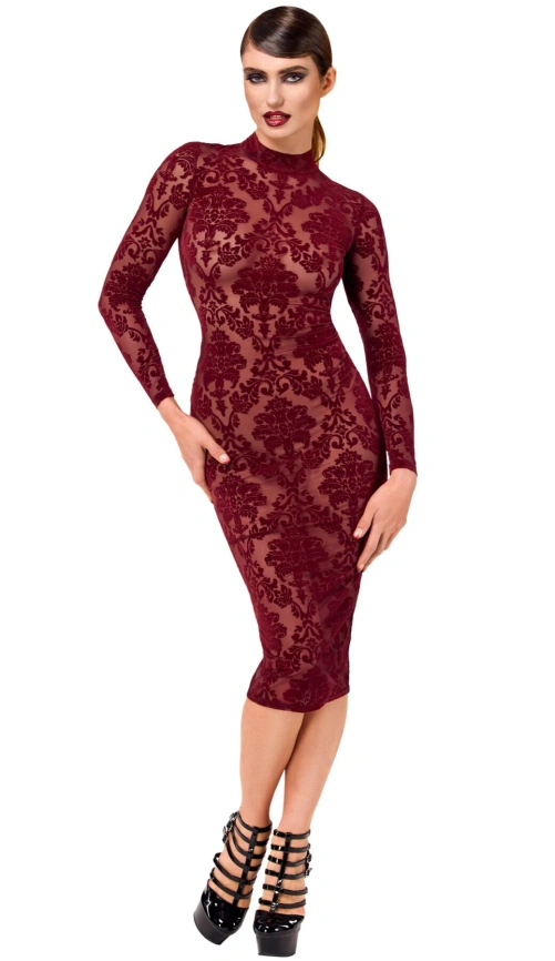 Платье Noir Handmade F384 Kink Royal midi dress XL фото 5