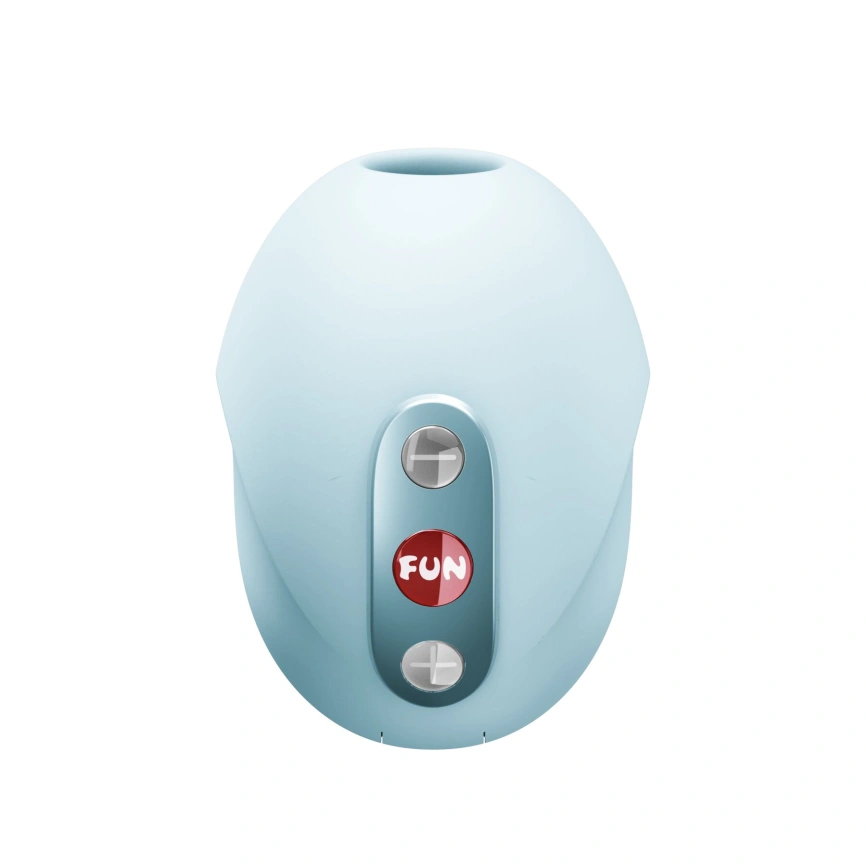 Вакуумный стимулятор Fun Factory Seduction Ice Blue, 11 режимов работы, перезаряжаемый фото 3
