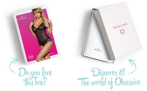 Сетчатое боди на косточках Obsessive Amanta teddy XXL, черное, с доступом фото 8