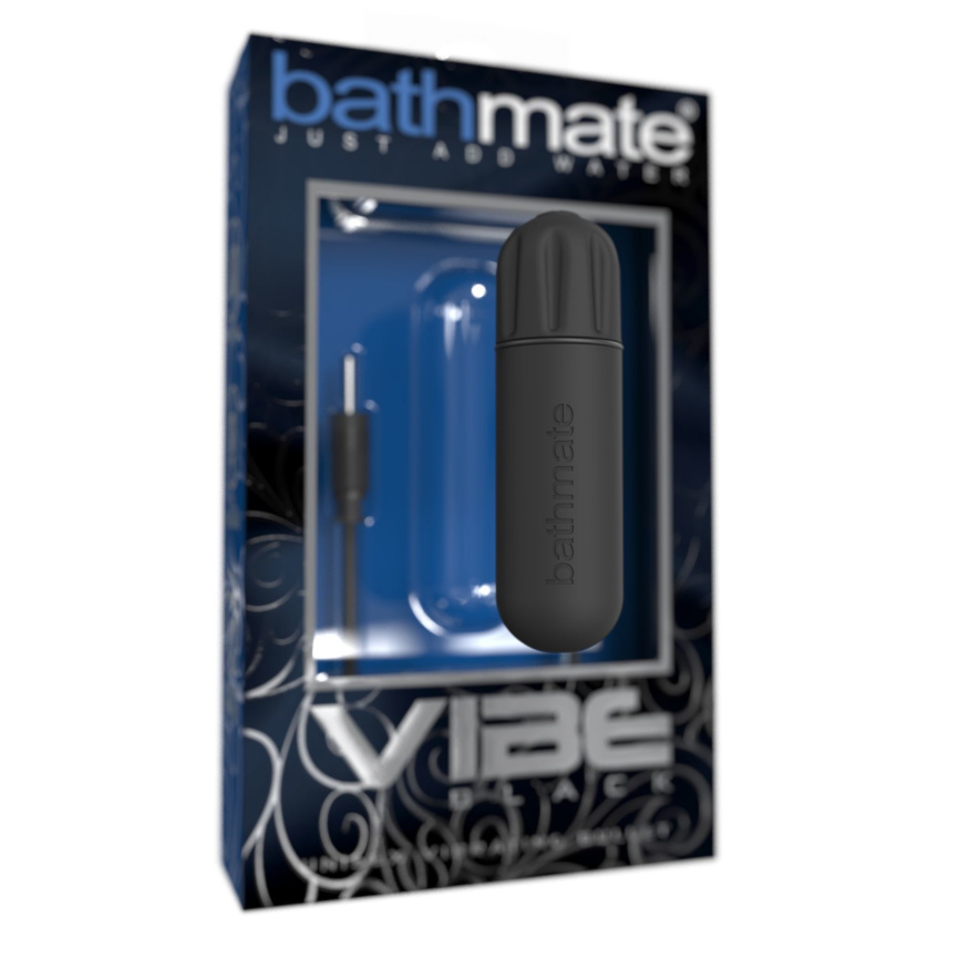 Вібропуля Bathmate Vibe Bullet Black, глибока потужна вібрація фото 2