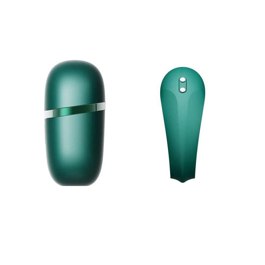 Ерекційне смарт-віброкільце Zalo Apis Turquoise Green, до 4 годин роботи, зарядний кейс фото 9