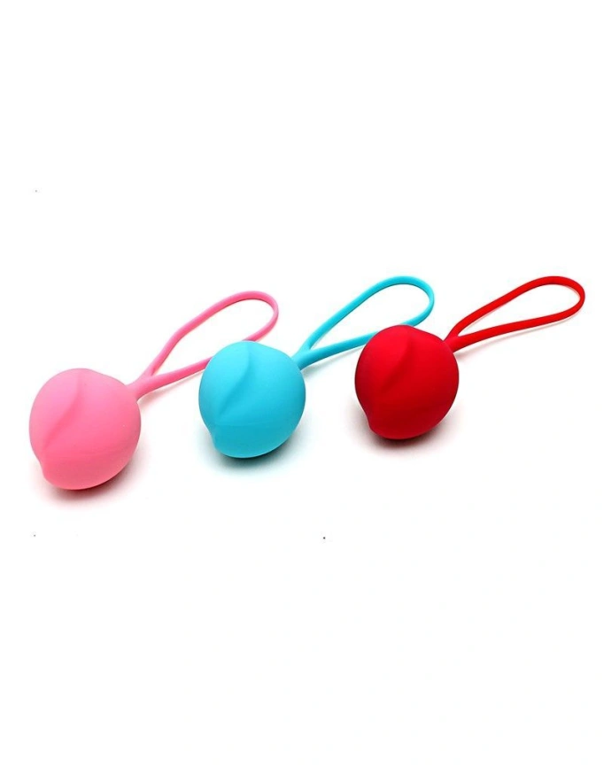 Вагинальные шарики Satisfyer Strengthening Balls (3шт), диаметр 3,8см, масса 62-82-98г, монолитные фото 3