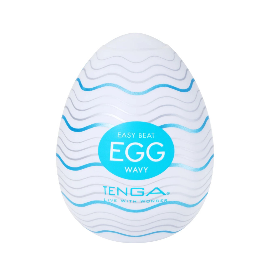 Мастурбатор-яйце Tenga Egg Wavy фото 1