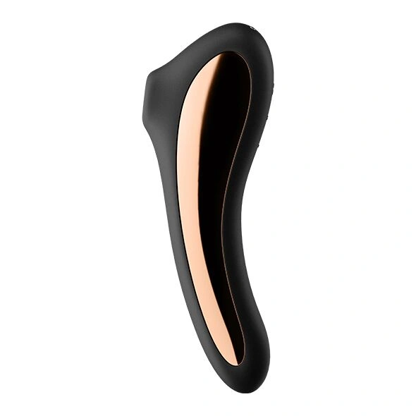 Вакуумный стимулятор с вибрацией Satisfyer Dual Kiss Black фото 2
