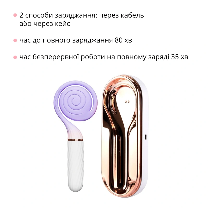 Пульсатор с вакуумной стимуляцией Otouch LOLLIPOP Purple фото 12