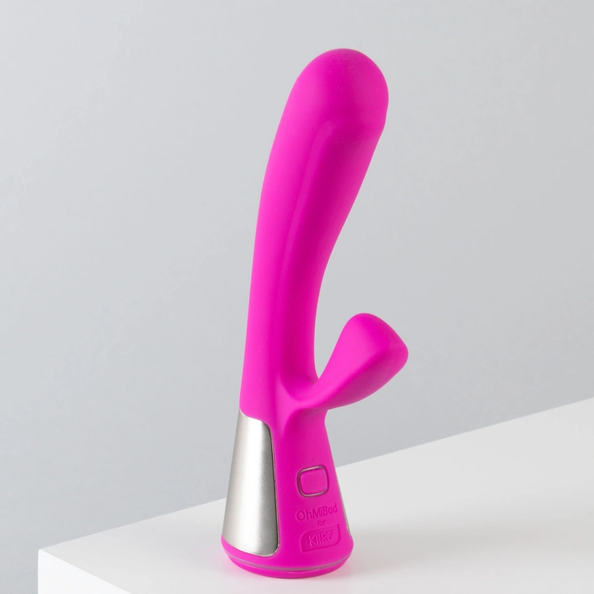 Интерактивный вибратор-кролик Ohmibod Fuse for Kiiroo Pink (мятая упаковка) фото 5