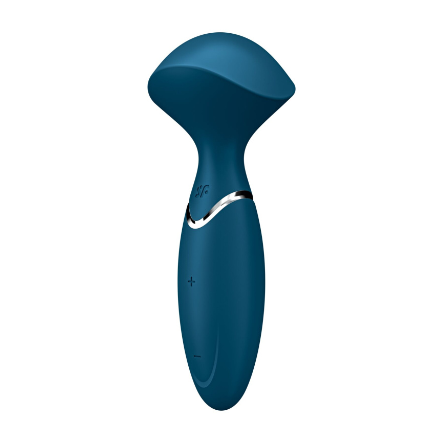 Вібромасажер Satisfyer Mini Wand-er Blue фото 2