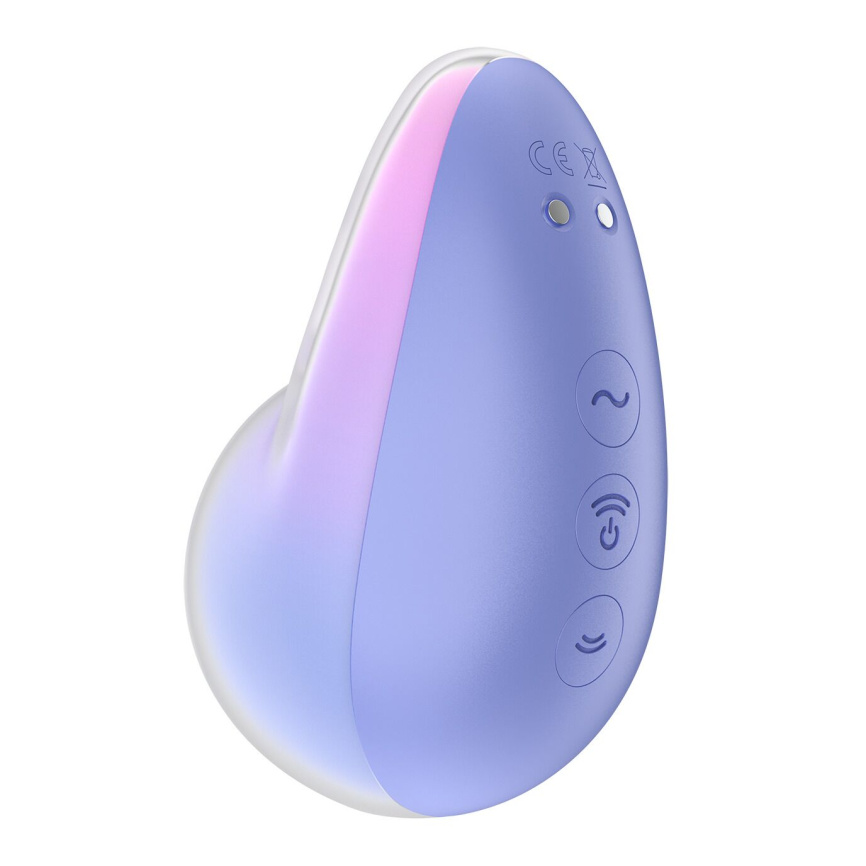 Вакуумний стимулятор з вібрацією Satisfyer Pixie Dust Violet/Pink фото 4