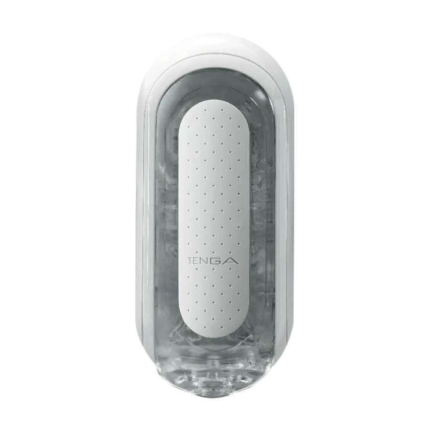 Мастурбатор Tenga Flip Zero White, изменяемая интенсивность стимуляции, раскладной фото 7