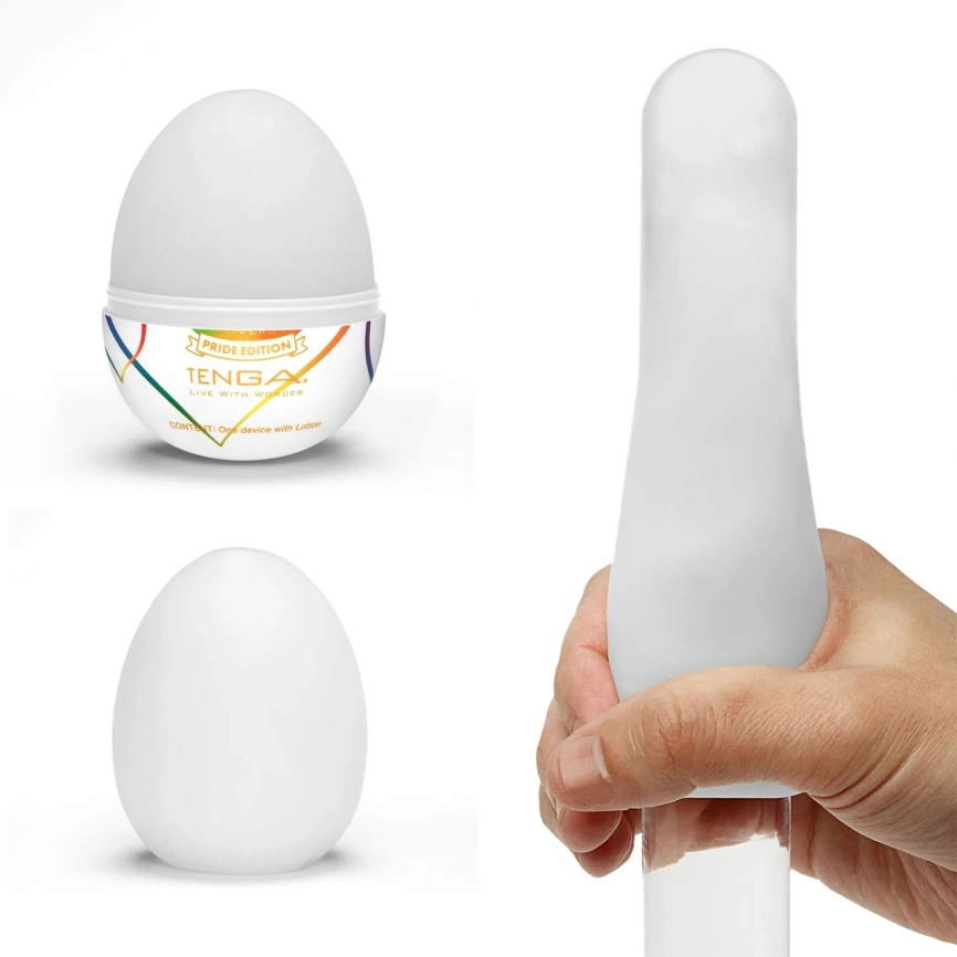 Мастурбатор-яйцо Tenga Egg Lovers Pride Edition фото 3