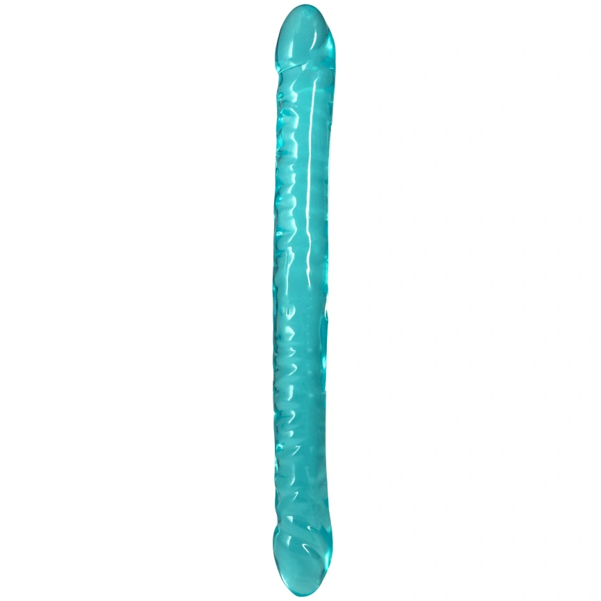 Фаллоимитатор двусторонний Doc Johnson Crystal Jellies Double Dong фото 1