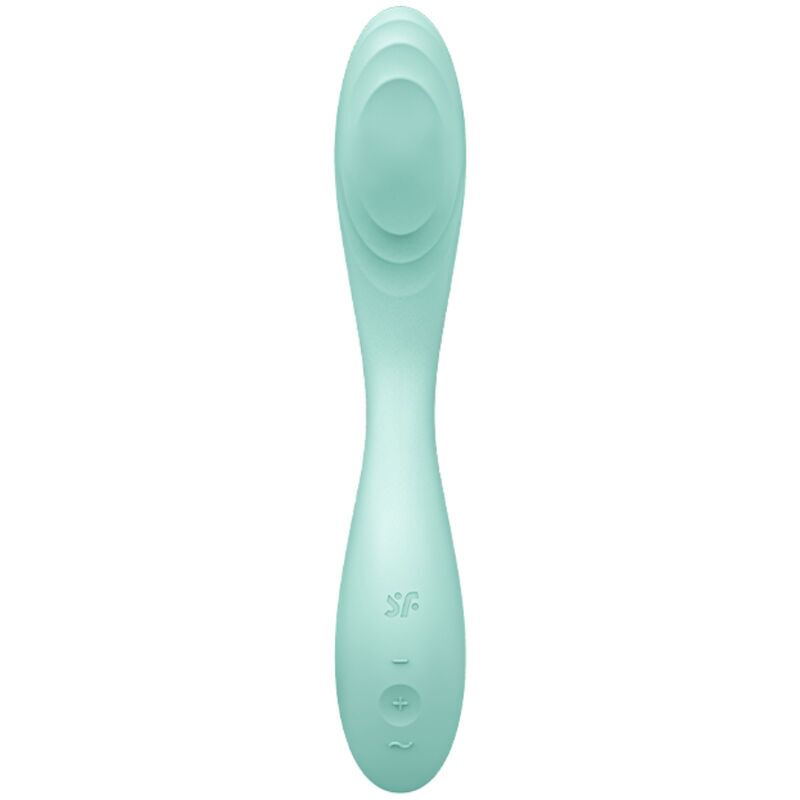 Вібратор із перлинною стимуляцією точки G Satisfyer Rrrolling Pleasure Mint фото 4