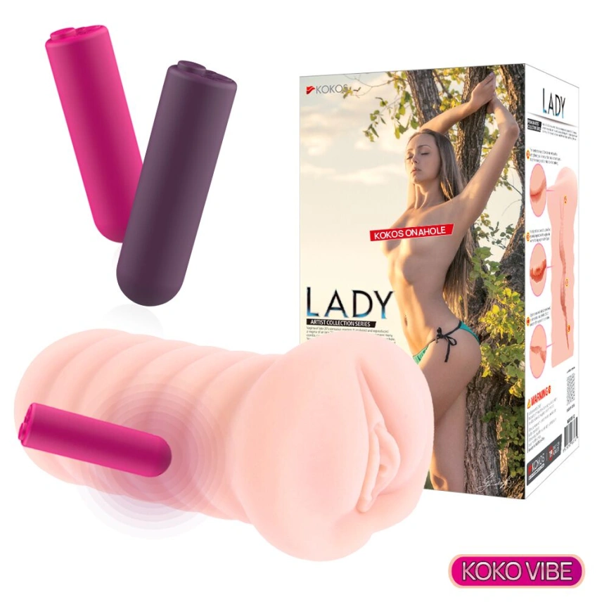 Мастурбатор-вагина Kokos Lady Vibe фото 3