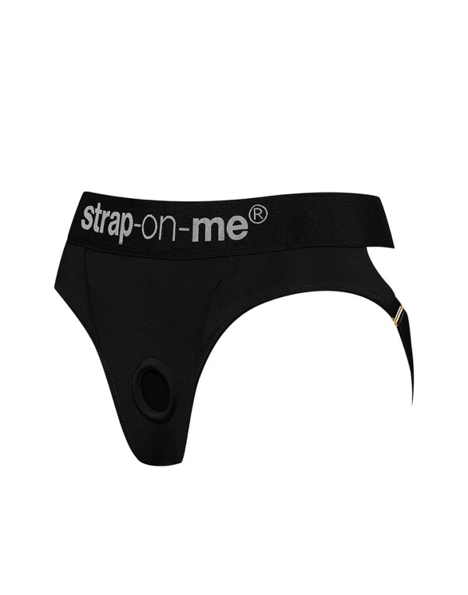 Трусы-стринги для страпона Strap-On-Me HEROINE HARNESS - L фото 2