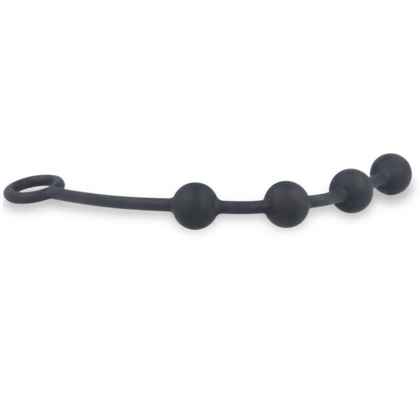 Анальні кульки Nexus Excite Small Anal Beads, силікон, макс. діаметр 2 см фото 2