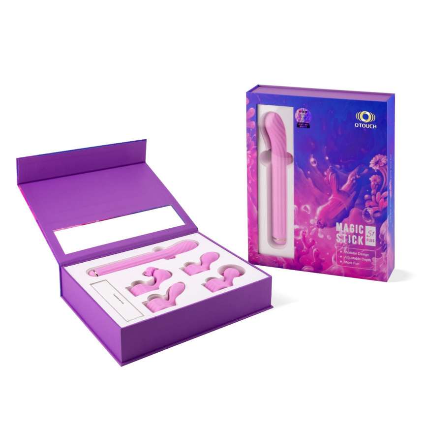 Вібратор Otouch Magic Stick S1 Plus - Pink фото 9
