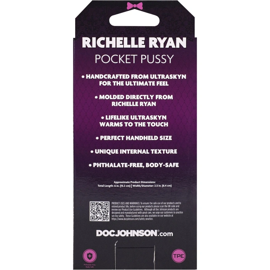 Мастурбатор Doc Johnson Richelle Ryan фото 8