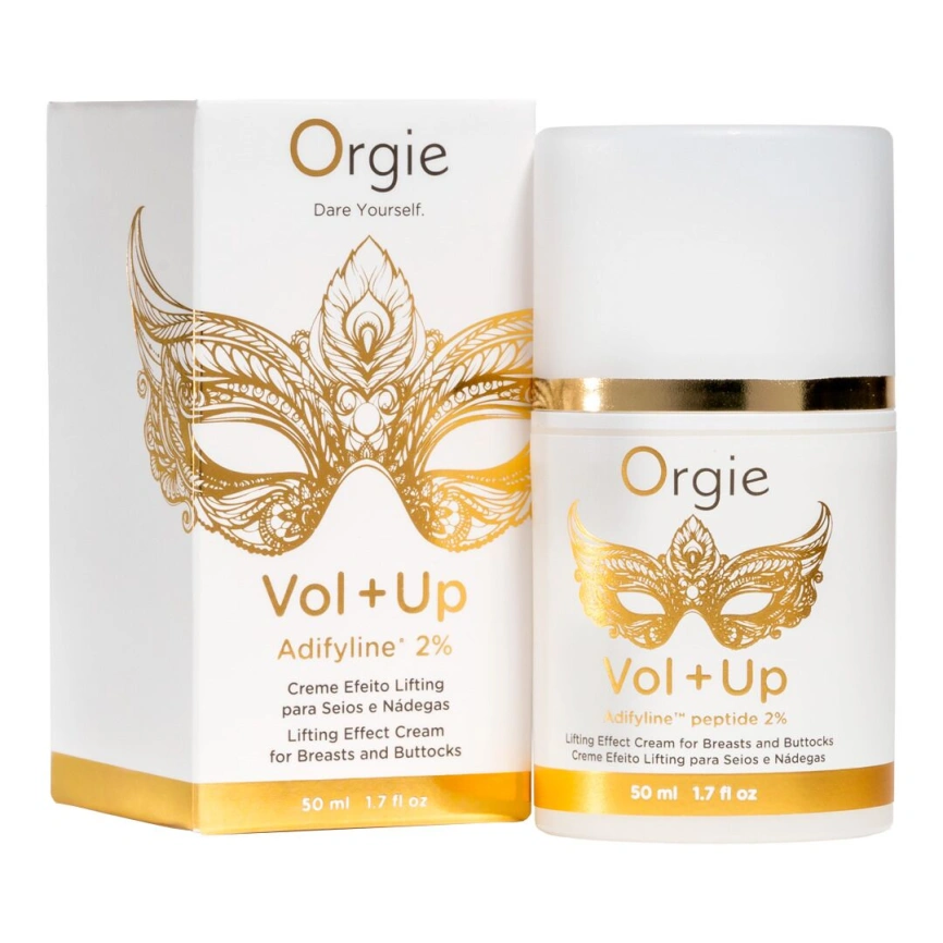Крем с эффектом лифтинга для груди и ягодиц Orgie – Vol + Up (50 мл), пептид Adifyline™ фото 1