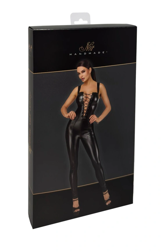 Комбинезон Noir Handmade F362 Vixen Lace-Up Bodysuit XS фото 8
