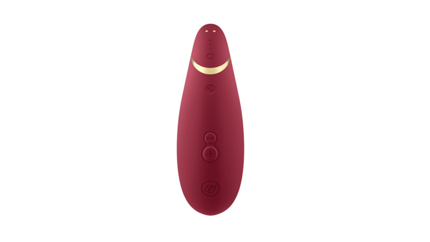 Вакуумний кліторальний стимулятор Womanizer Premium 2 - Bordeaux, функції Autopilot та Smart Silence фото 5