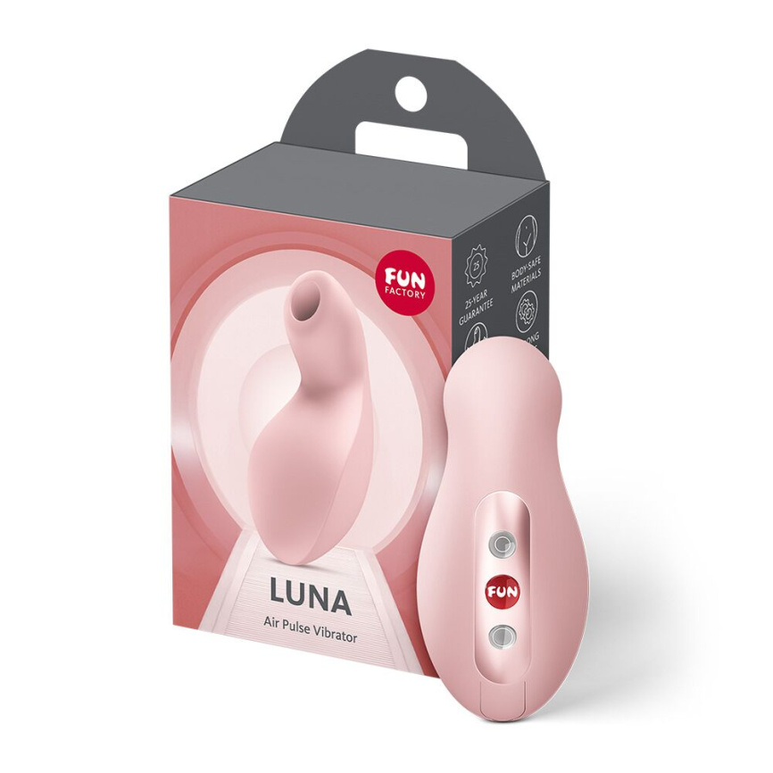 Вакуумний стимулятор Fun Factory Luna Soft Pink фото 6