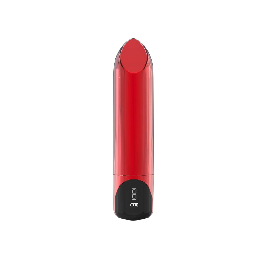 Віброкуля-помада Loviss Lipstick Bullet Vibrator, 9 режимів, перезаряджувана фото 1