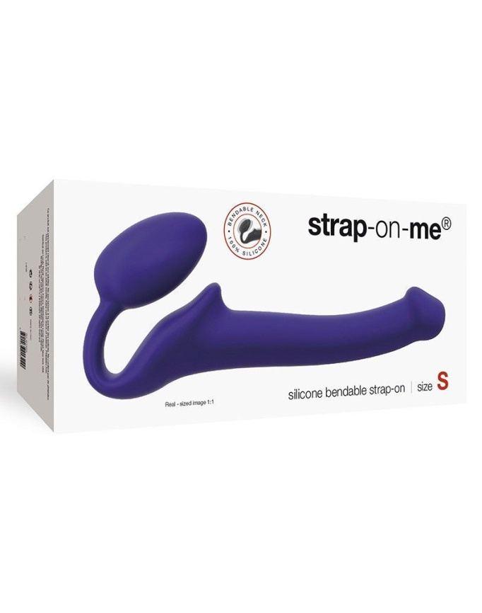 Безремінний страпон Strap-On-Me Violet S, повністю регульований, діаметр 2,7 см фото 3