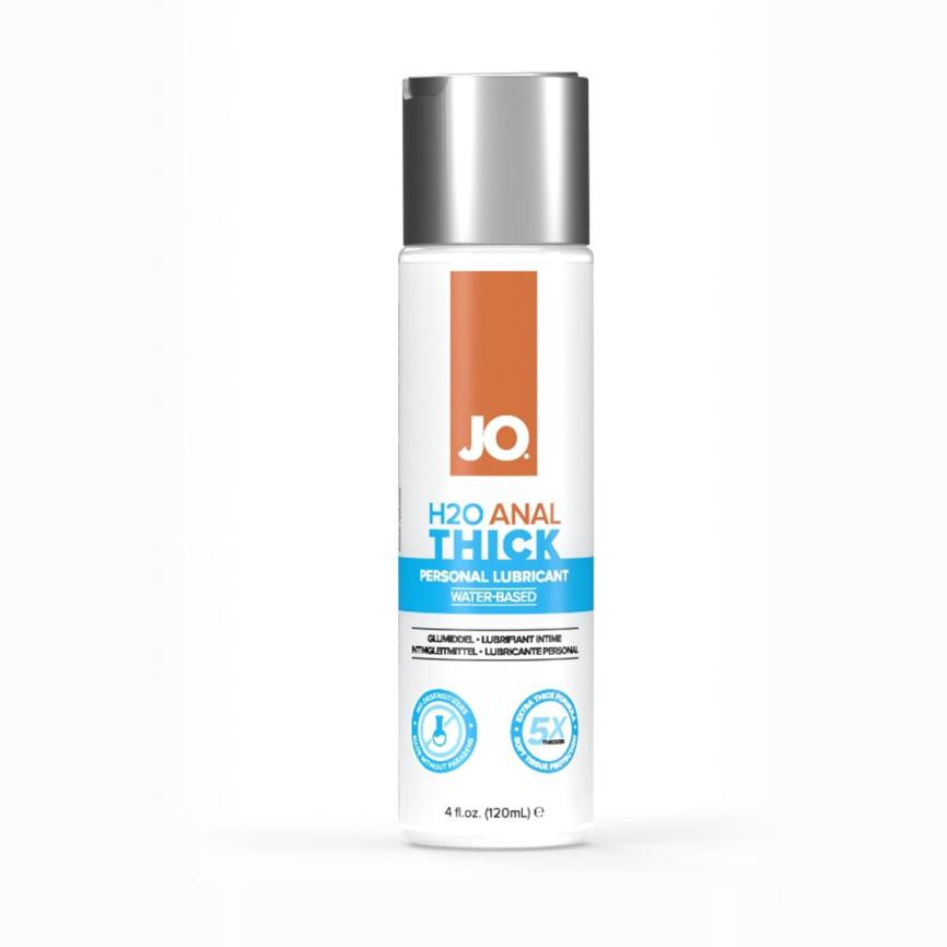 Густа анальна змазка JO ANAL H2O – THICK (120 мл) на водній основі фото 1
