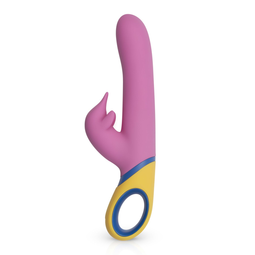 Вібратор-кролик з ротацією PMV20 Copy - Dolphin Vibrator фото 3