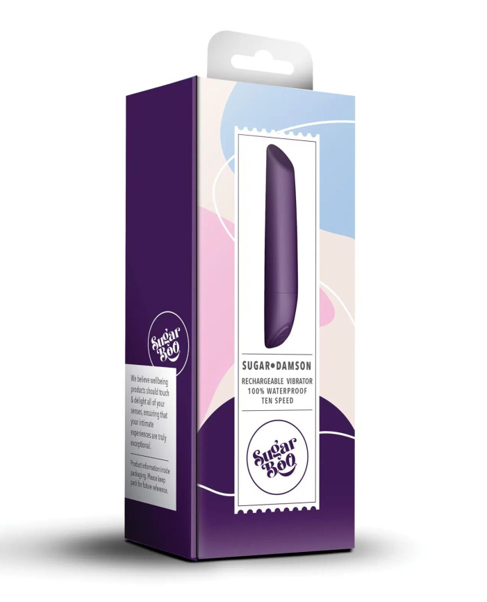 Віброкуля SugarBoo Sugar Damson, перезаряджувана фото 5