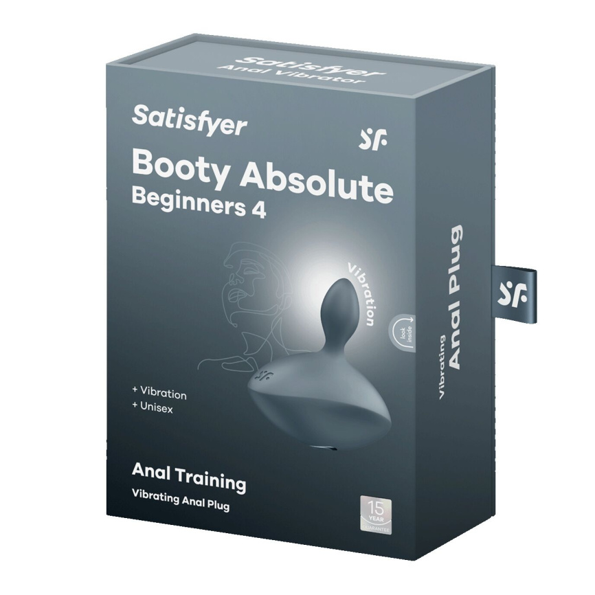 Анальна вібропробка Satisfyer Booty Absolute Beginners 4, для початківців, ввідна частина 3 см фото 6