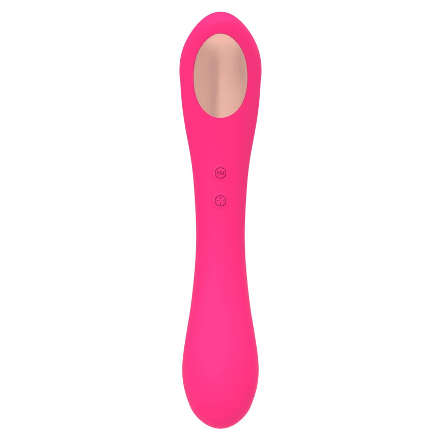 Вібратор та вакуумний кліторальний стимулятор 2-в-1 Alive Quiver Magenta Pink оновлена ​​модель фото 4