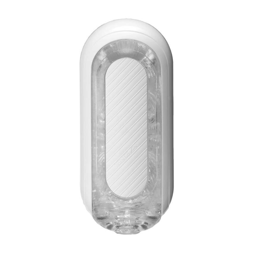 Мастурбатор Tenga Flip Zero Gravity White, змінна інтенсивність стимуляції, розкладний фото 1