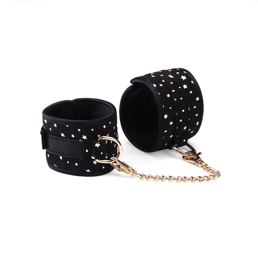 Набір Liebe Seele Stary Nights 7pcs Bondage Kit, фіксатори, нашийник з повідцем, кляп, флогер, маска фото 8