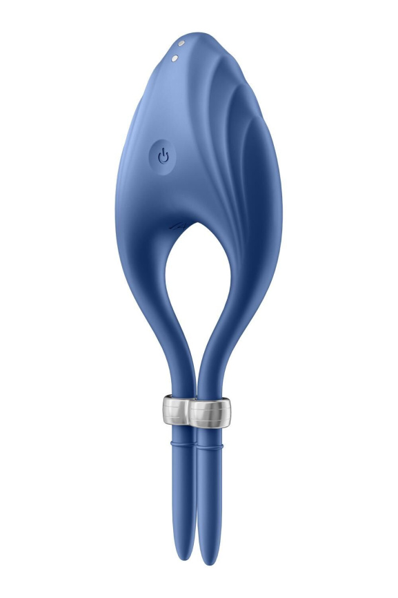 Ерекційне віброкільце-ласо Satisfyer Duelist Blue, 10 режимів, потужний мотор фото 4