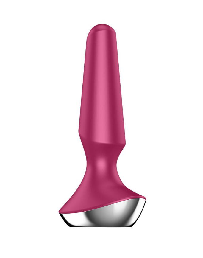 Анальна смарт-вібропробка Satisfyer Plug-ilicious 2 Berry фото 1