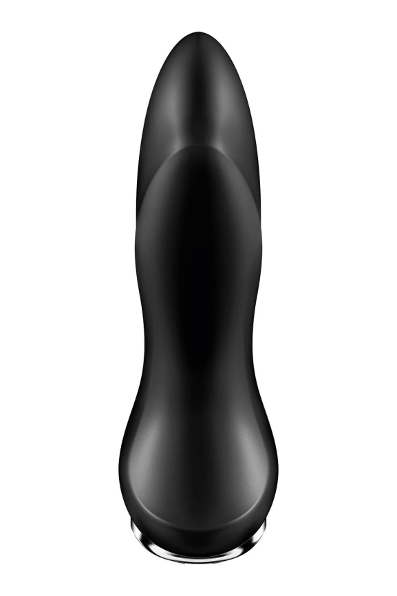 Анальная смарт-вибропробка с жемчужным массажем Satisfyer Rotator Plug 1+ Black фото 6