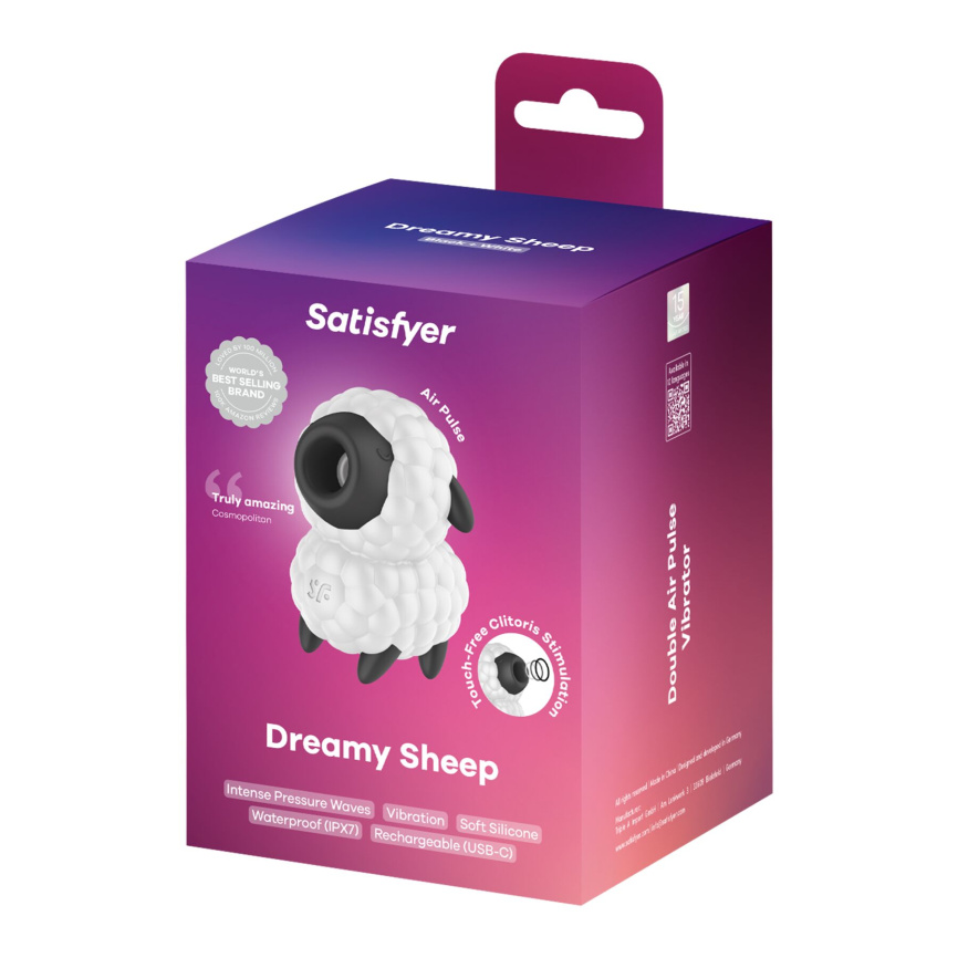 Вакуумний кліторальний стимулятор Satisfyer Dreamy Sheep фото 5