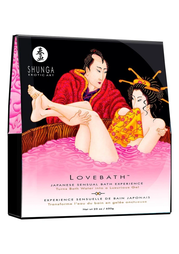 Гель для ванны Shunga LOVEBATH – Dragon Fruit 575 г, делает воду ароматным желе со SPA-эффектом фото 1