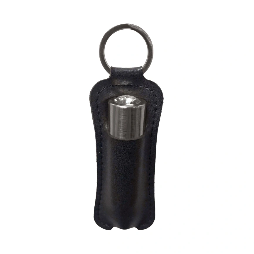 Вибропуля PowerBullet First-Class Bullet 2.5″ with Key Chain Pouch, Gun Metal, 9 режимов вибрации фото 5