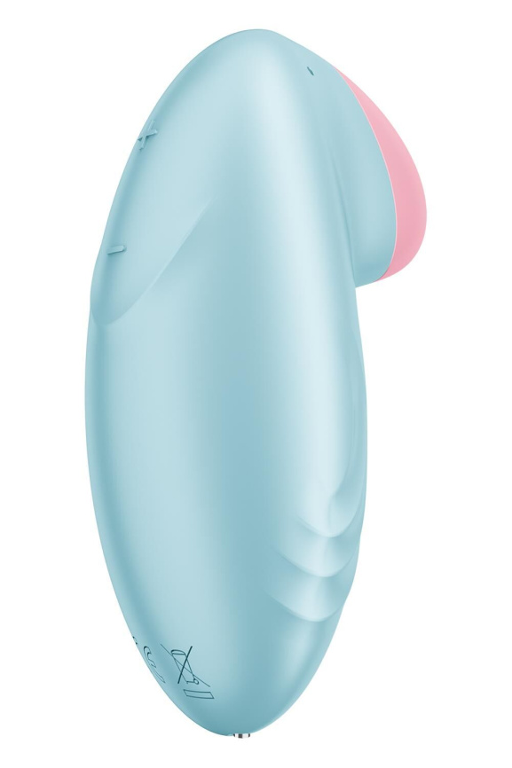 Смарт-вібратор для клітора Satisfyer Tropical Tip Light Blue фото 6