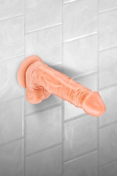 Фаллоимитатор Real Body - Real Jayson Flesh, TPE, диаметр 4см фото 2