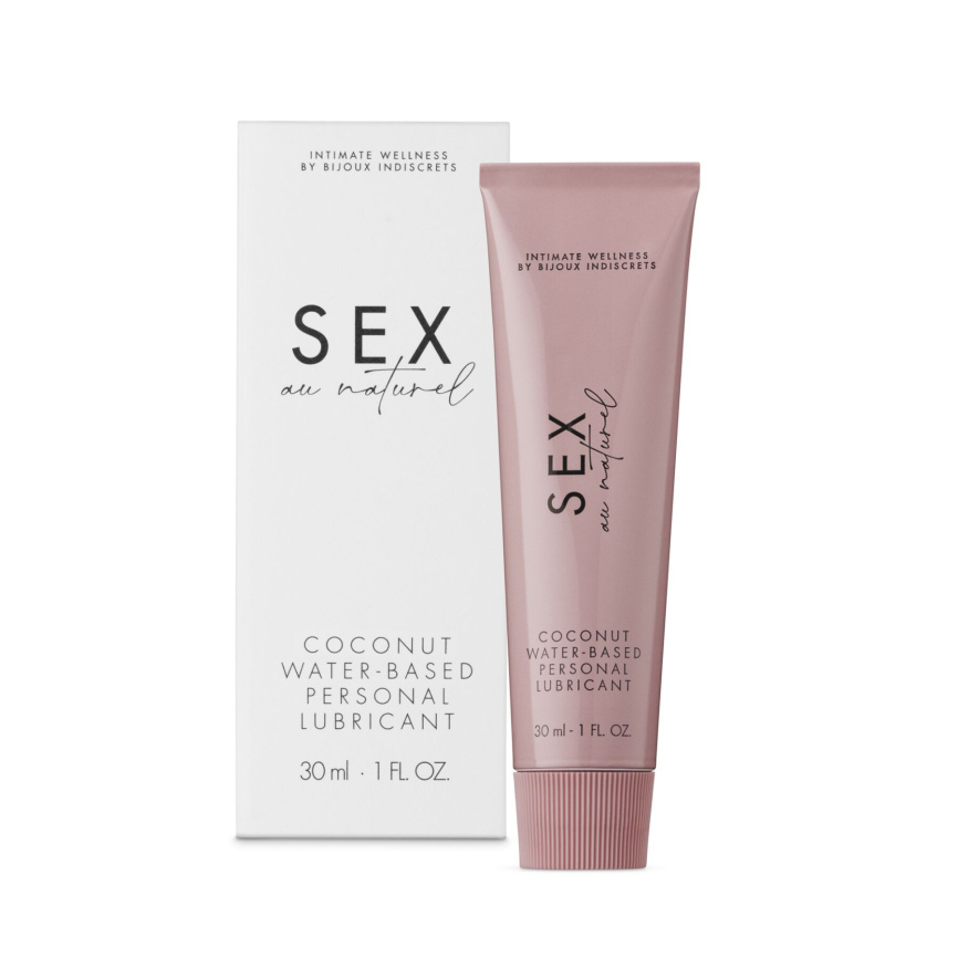 Лубрикант на водній основі Bijoux Indiscrets Sex au Naturel – Coconut фото 2